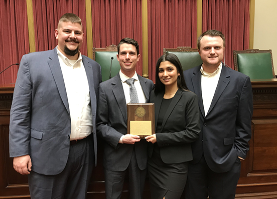 Moot Court Board Members at 2019 Thurgood Marshall Moot Court Competition